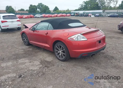 2012 Mitsubishi Eclipse Spyder Gs Sport from USA, damaged, VIN 4A37L2EF0CE003922